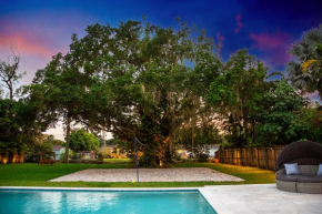 Canal Nature Villa, Volleyball Court & Heated Pool & Fire Pit